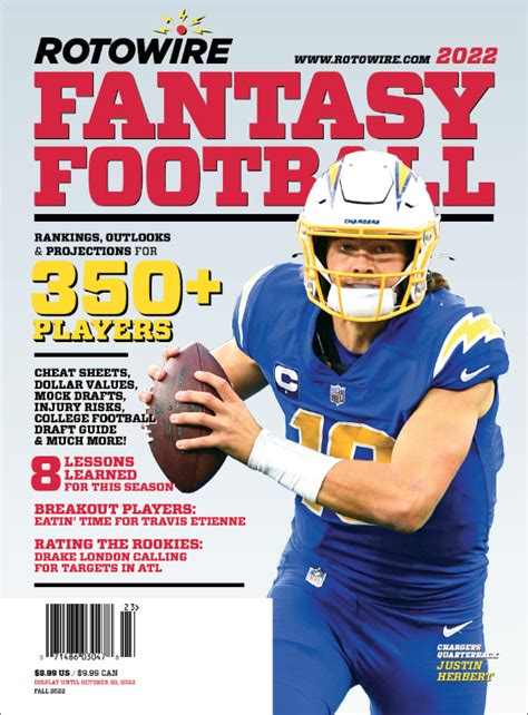 rotowire fantasy|rotowire fantasy football magazine.